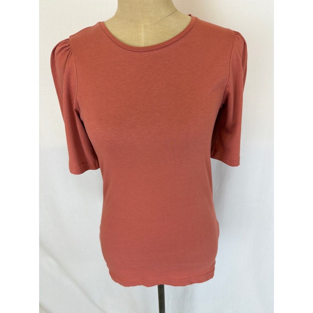 NWT Soya Concept Boutique Clay Organic Cotton Tee XS #0509